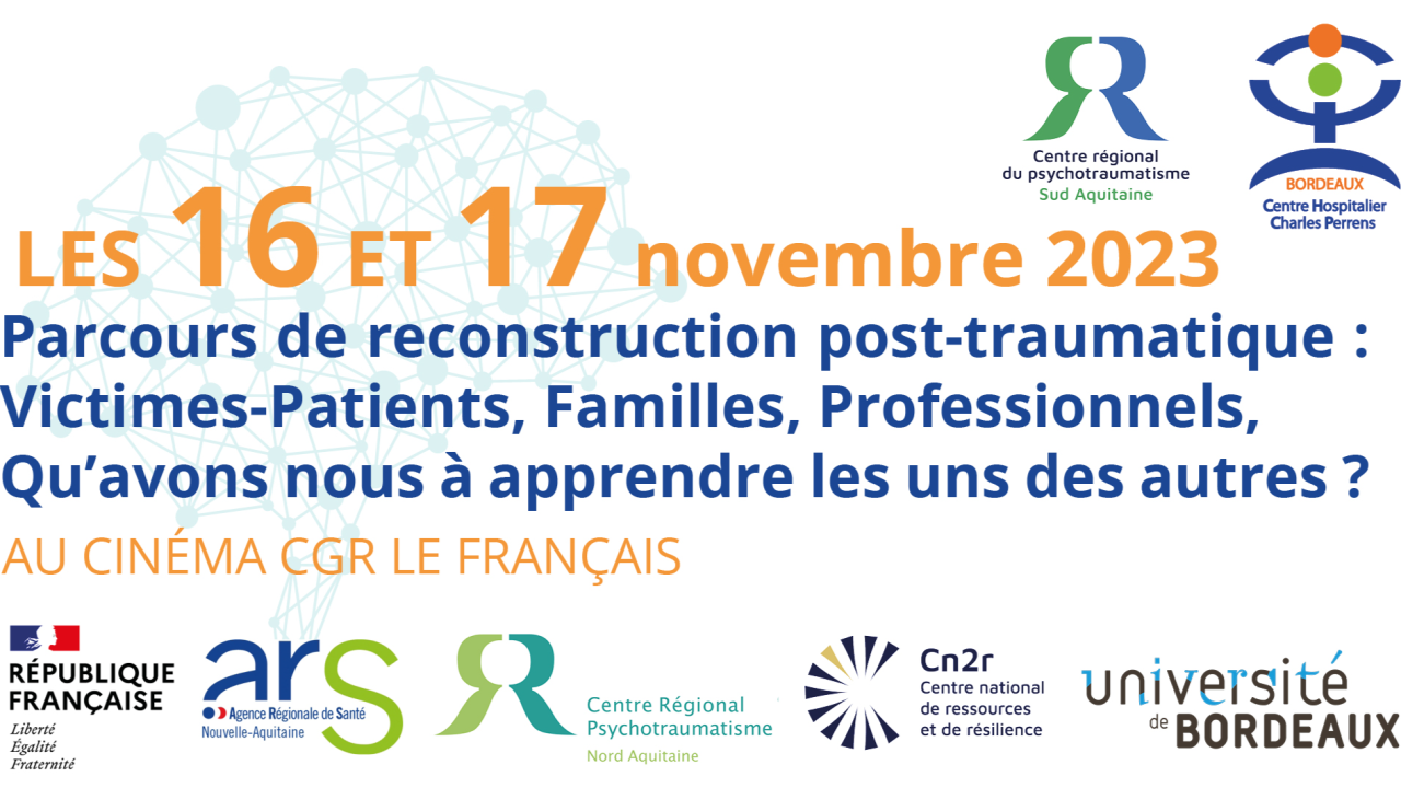 3ème congrès psychotraumatologie de Nouvelle Aquitaine