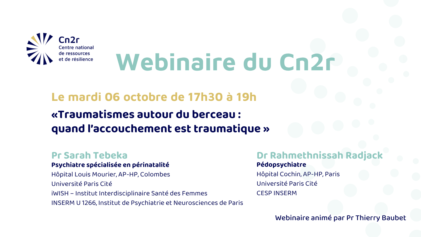Webinaire périnatalité